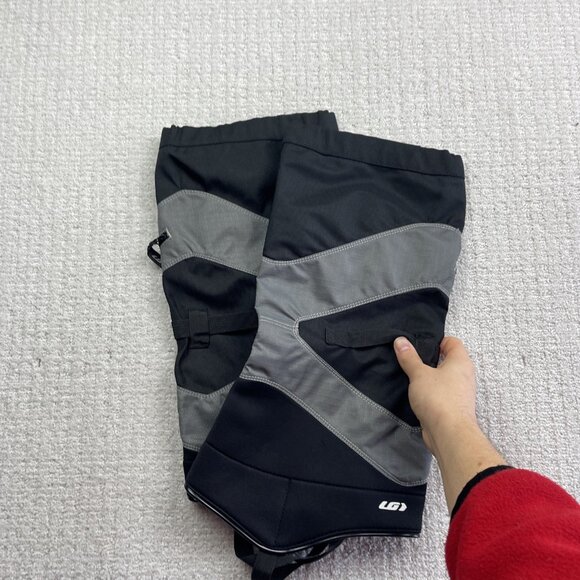 Louis Garneau Heavy-duty Rundell Gaiters High Black / Gray Sz L / XL Hiking - Picture 9 of 9